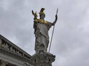 Fontana di Pallade Atena Pallas Athene Brunnen