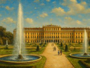 Passeggiata Imperiale a Schoenbrunn