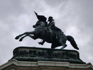 Statua equestre dell Arciduca Carlo d Austria